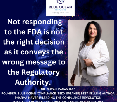 Not responding to FDA is not right choice 14 02 24